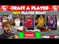 NBA 2K21 DRAFT - WE UPGRADED EVERY PLAYER TO THEIR BEST CARD AND GOT SO MANY DARK MATTERS IN MYTEAM