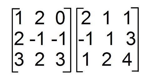 Multiplicación de Matrices 3x3 [Producto de Matrices de orden 3x3]