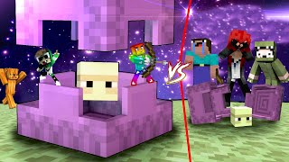 MINI GAME : CUỘC CHIẾN BẢO VỆ SHULKER ** NOOB TEAM ĐẠI CHIẾN