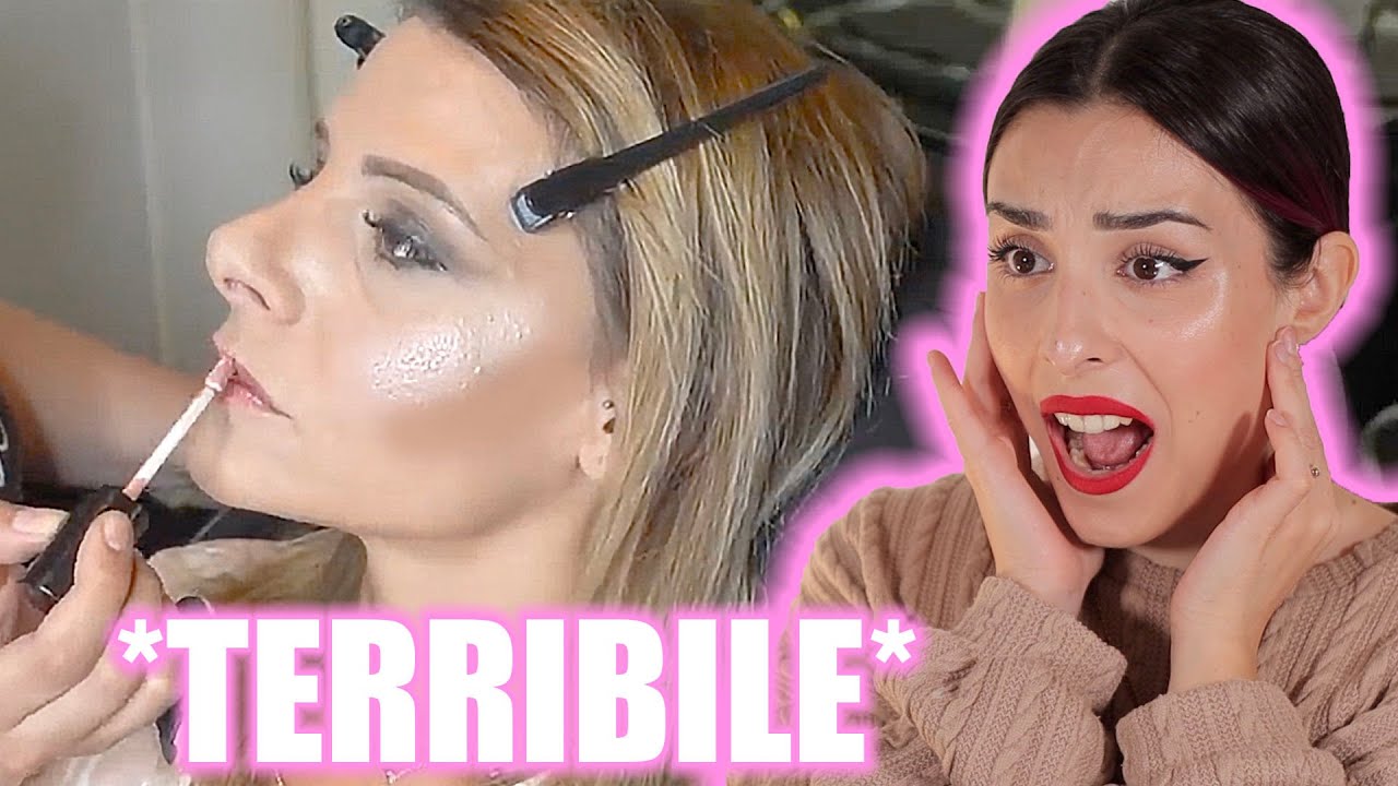 TRUCCATRICE REAGISCE AL MAKE-UP SU CHIARA FACCHETTI || AMBRA JESS