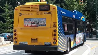 MTA: 2018 New Flyer XD40 "Xcelsior" Low Floor [7548] I❤NY bus