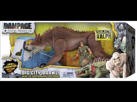 Rampage the Movie TOYS REVEALED - YouTube
