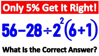Almost Everyone Gets This Amazing Math Challenge WRONG! Will You 🥴🧠 News