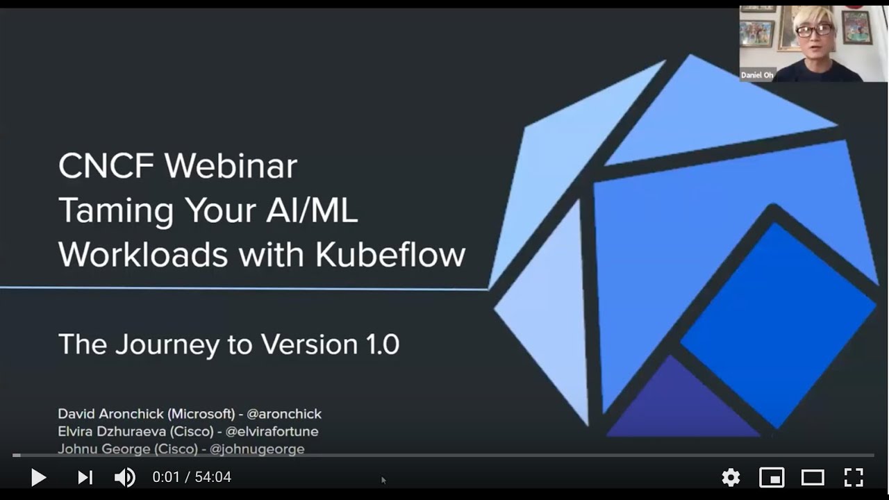 Webinar: Taming Your AI/ML Workloads with Kubeflow – The Journey to Version 1.0