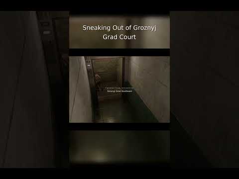 Sneaking Out of Groznyj Grad Court