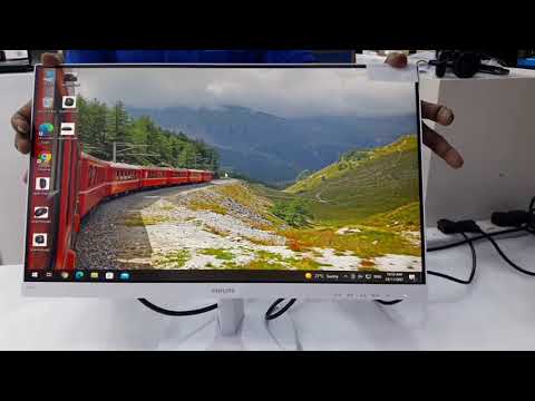 Philips  243V7QDAW  23.8'' monitor  unboxing and testing 243v7qdaw/89