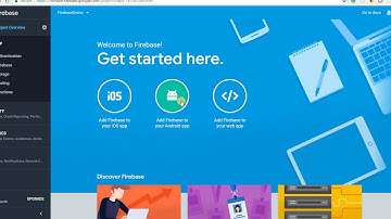 Angular Training Part 7 - Adding an App on the Firebase Console