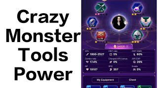 Crazy Monster Starmaker K Weapons Ko Refine Aur Level Up Krne Ka Tareeqa|Increase The Power of tools screenshot 4