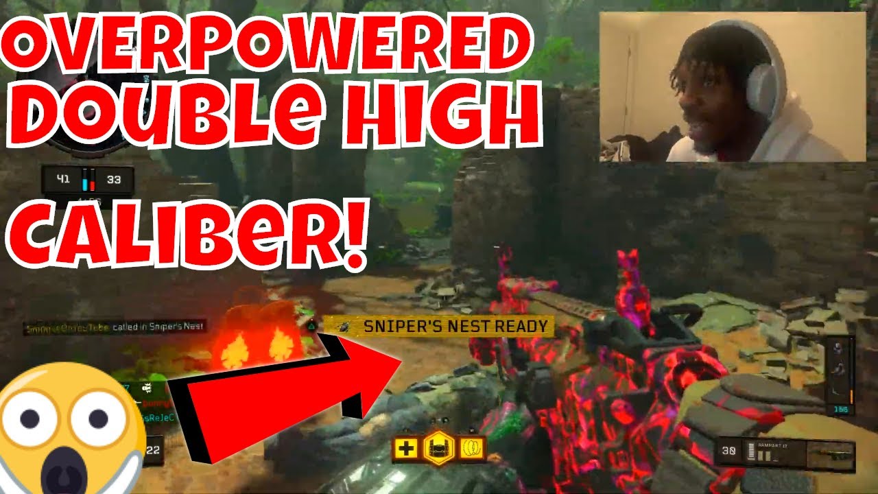 Rumble In The Jungle FT Rampart 17 Double High Caliber Call of Duty Black ops 4 Multiplayer Gameplay