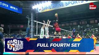 FULL FOURTH SET (Finals) - Mapua Cardinals vs Benilde Blazers | NCAA Season 101