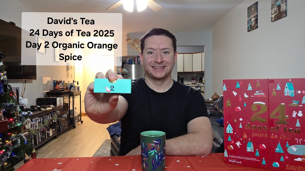 David's Tea 24 Days of Tea 2025 : Day 2 Organic Orange Spice
