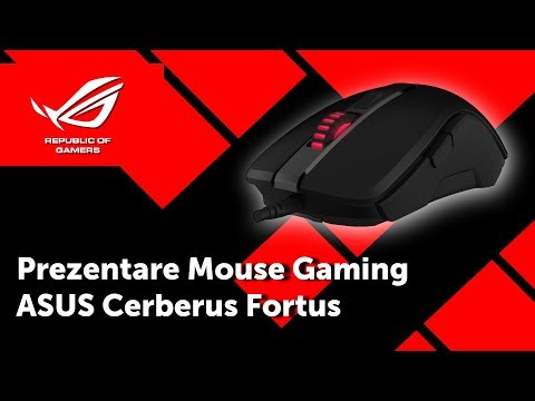 Prezentare Mouse Gaming ASUS Cerberus Fortus