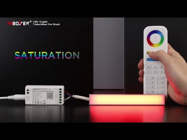 Vejrudsigt Forord langsom How to install RGB+CCT lights with a Mi-light 8 zone wall remote 3 - YouTube