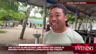 San Victor Island Retreat and Formation Center sa Baganga Davao Oriental, ginadayo sa mga turista