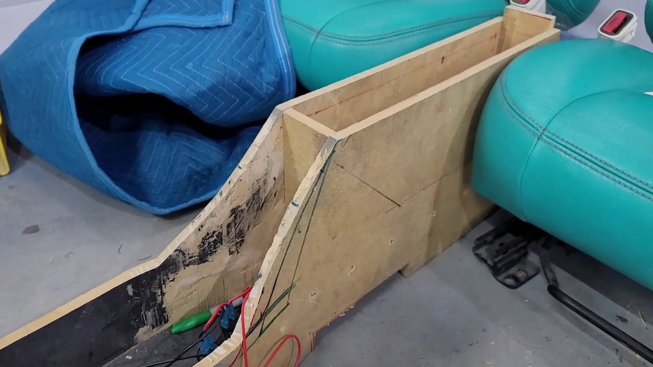 1955 chevy truck, Center Console build part 1 of 2 YouTube