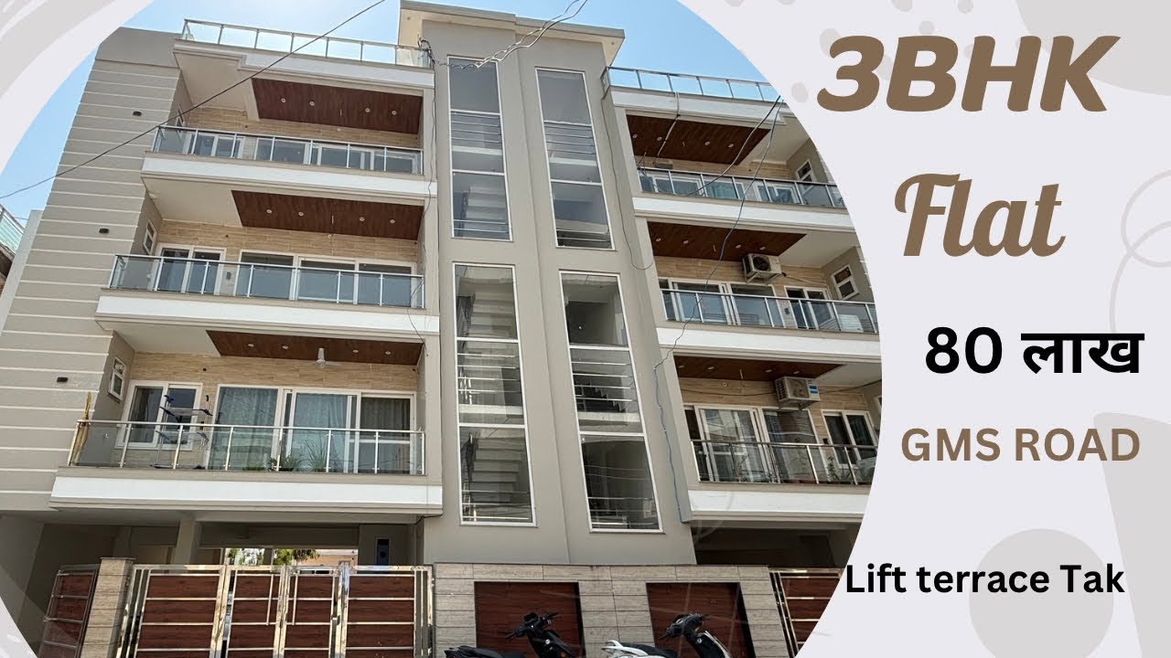 3BHK flat for sale at GMS road Dehradun