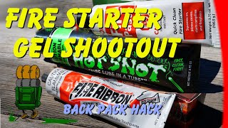 Fire Starting Gel Shootout by Back Pack Hack 282 views 8 months ago 10 minutes, 24 seconds