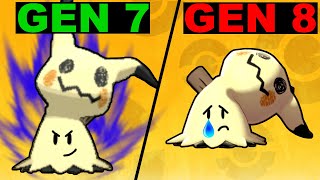 5 Pokemon Made *WORSE* in Pokemon Sword \& Shield