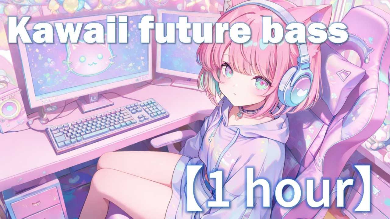 【kawaii】kawaii future bass♪/1hour/BGM/癒し/作業用/1時間耐久
