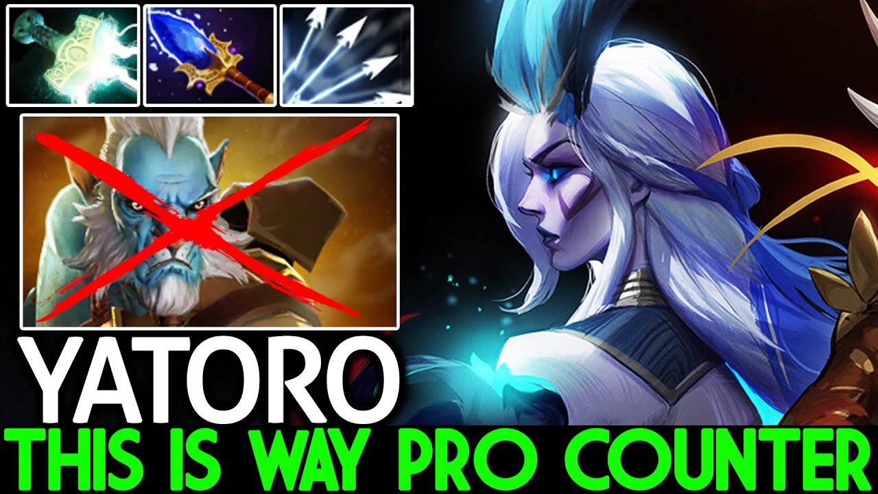 YATORO [Drow Ranger] This is Way Pro Counter PL Insane Damage Dota 2 ...