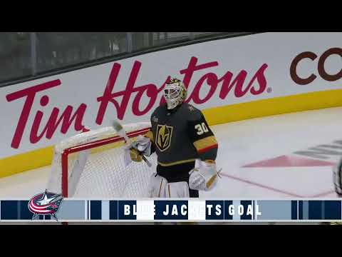 Kirill Marchenko scores vs Vegas and breaks Rick Nash's rookie record (19 mar 2023)