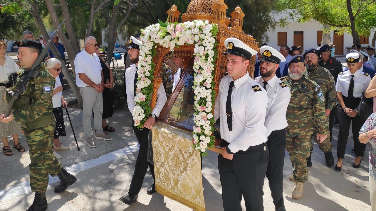 Εορτή Αγίας Μαρκέλλας 22 Ιουλίου 2025 στην Βολισσό της Χίου και περιφορά της Ιεράς Εικόνος