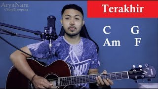 Chord Gampang (Terakhir - Sufian Suhaimi) by Arya Nara (Tutorial Gitar) Untuk Pemula