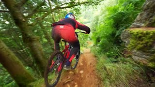 Insane FPV drone shot downhill mountain ⛰️ 😳 biking | Fr@$$ Reacts