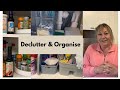 Kitchen declutter and organise