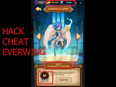 EverWing hack cheat mới nhất 2017 hack lv, hack vàng, hack cúp