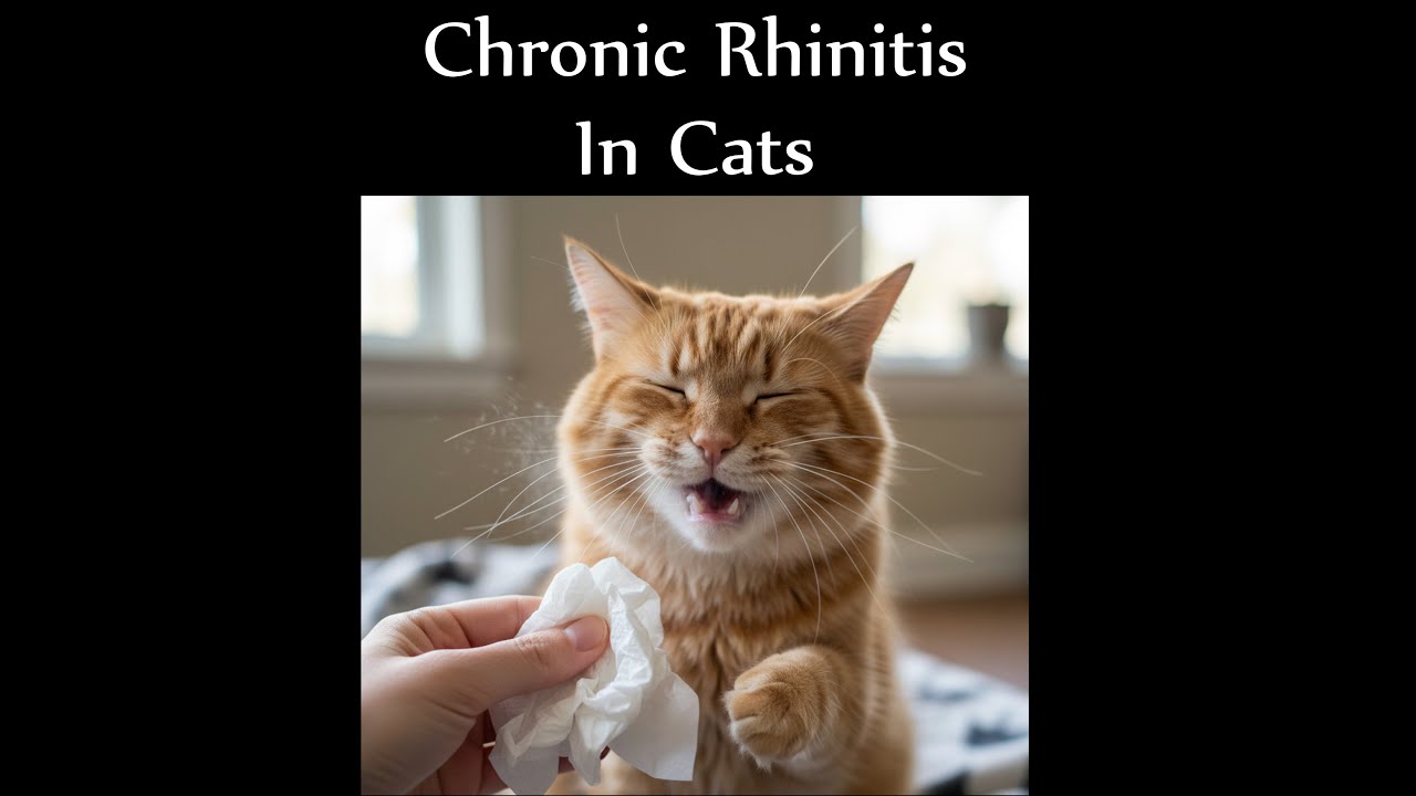 Chronic Rhinitis in Cats - YouTube