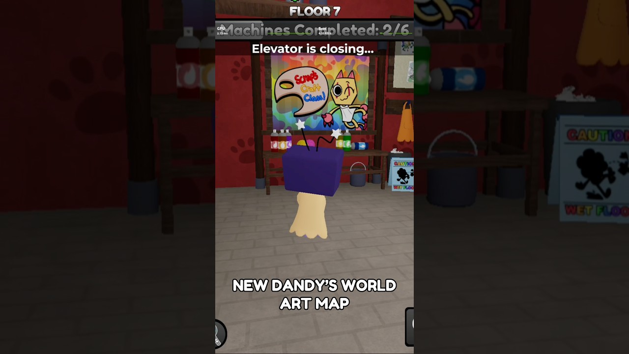 NEW ART MAP IN DANDY'S WORLD