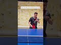 Ma Long backhand fake serve 🤯🏓#乒乓球 #tabletennis #masatenisi #forehand
