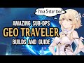 1.3 COMPLETE GEO TRAVELER GUIDE! Best Weapons, Artifacts, Teammates, and More - Genshin Impact