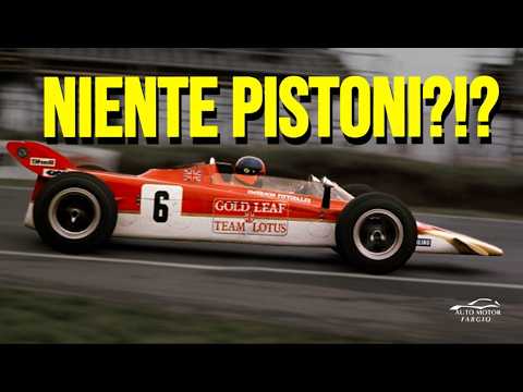 The Formula 1 car that had NO pistons (and ran on kerosene) | LOTUS 56B