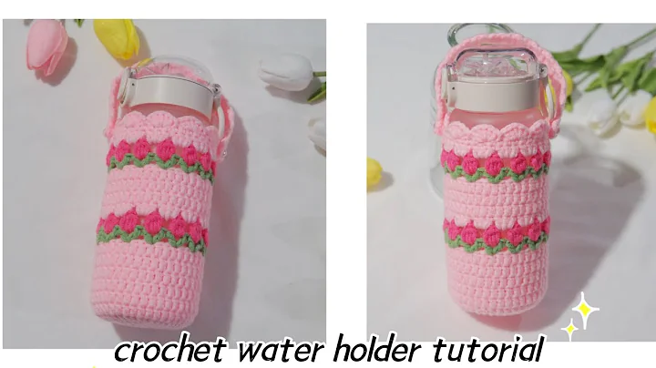 Easy Crochet Water Bottle Holder Tutorial