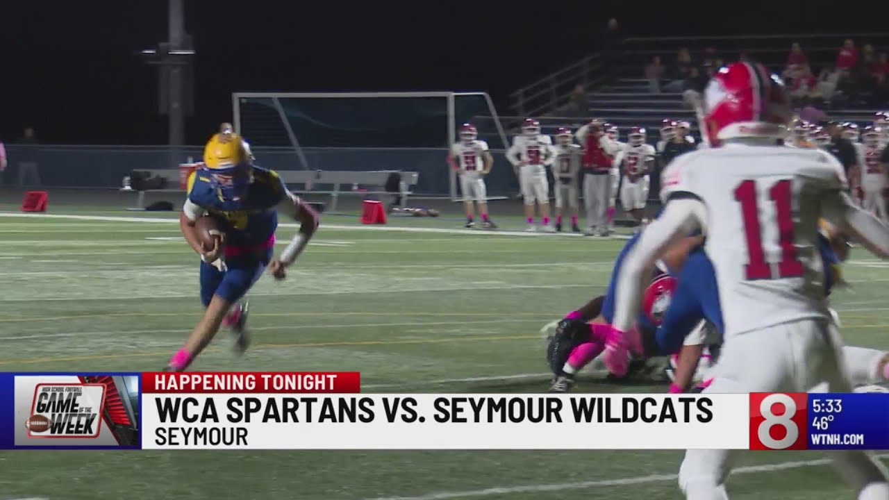 Waterbury Career Academy vs. Seymour Wildcats is News 8's Game of the Week