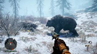 Far Cry Primal: Smilodon vs cave bear