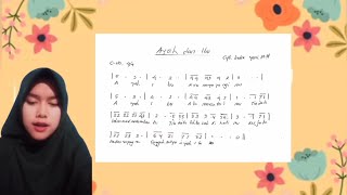 Solmisasi lagu Ayah dan Ibu || Resa Tifeni Az-Zahra (19022120)