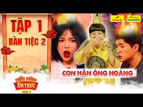 Video Thiên đường ẩm thực 5 | Tập 1 Bàn tiệc 2: Woossi, Linh... - youtube