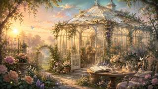 The Glasshouse at Dawn 🌿 Soft Fairycore Piano Waltz for Studying & Reading