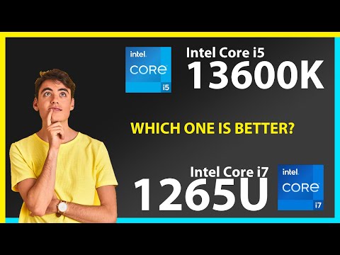 INTEL Core i5 13600K vs INTEL Core i7 1265U Technical Comparison