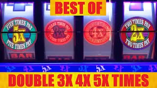 JACKPOT! HANDPAY! BIG WINS! BEST OF DOUBLE 3X 4X 5X TIMES PAY!
