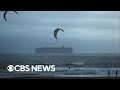 Tsunami waves reach West Coast of U.S.