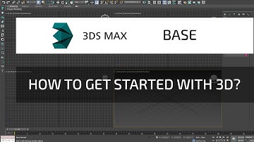 How to use 3d max - basic Interface (Part 1/2)