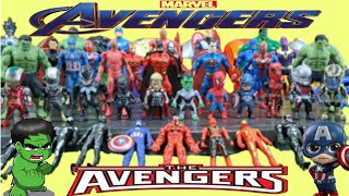 AVENGERS TOYS/Action Figures/Unboxing/Cheap Price/Ironman,Hulk,Thor,Spiderman/Toys.