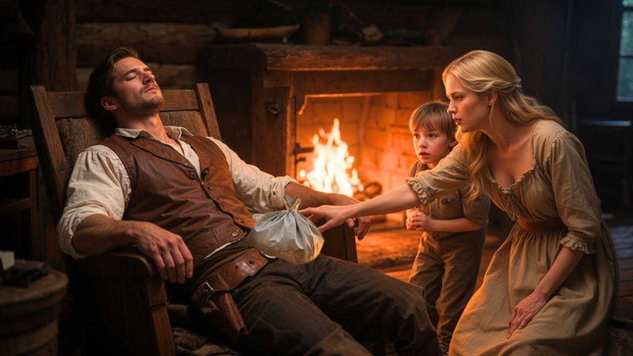 Rico Ranchero finge dormir para probar a la Viuda Pobre — y se congela al ver lo que ella hace.