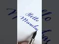 Kanwrite Steelex with a hyper flex #5 nib #calligraphy #fountainpen #kanwrite #fyp