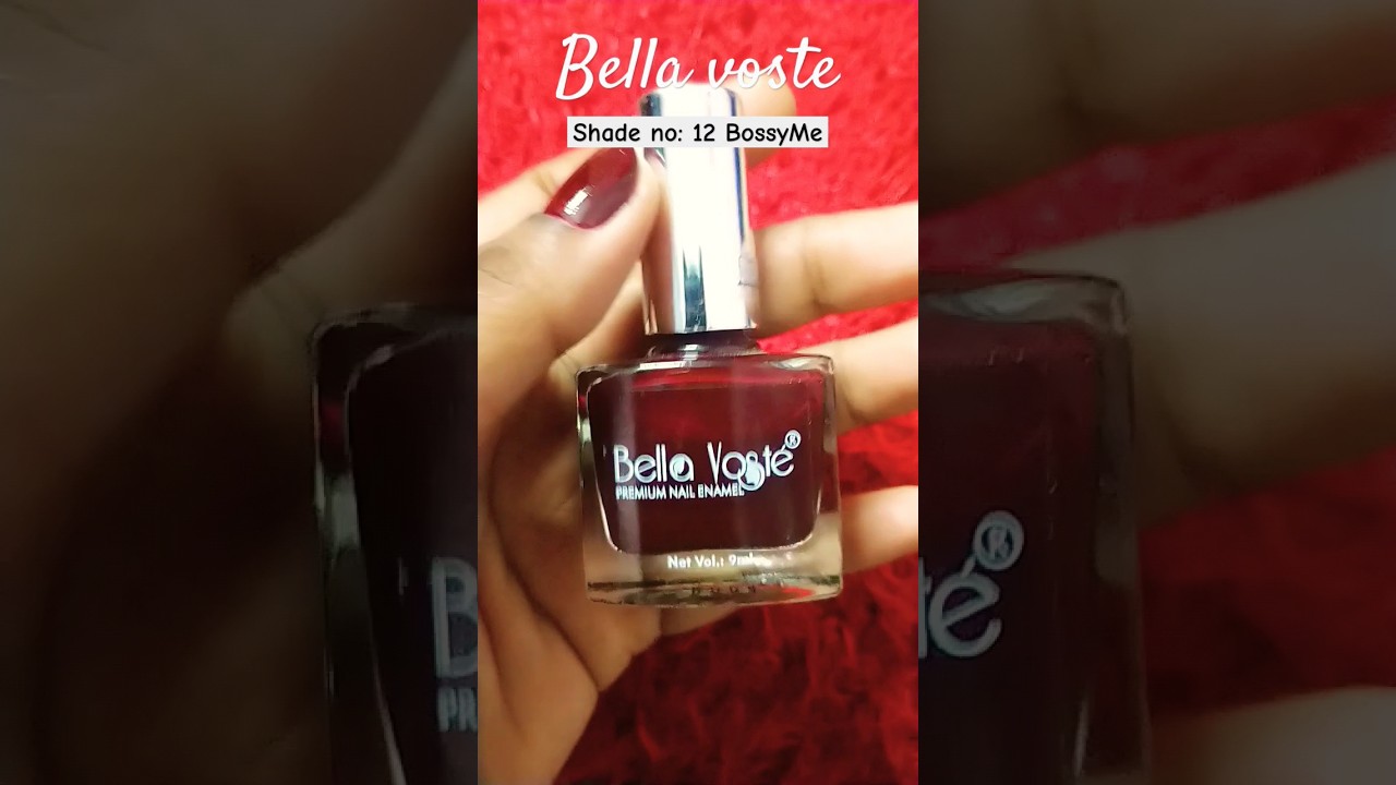 Bella Voste premium Nail Enamel💅💥shade-12 Bossy Me🔥