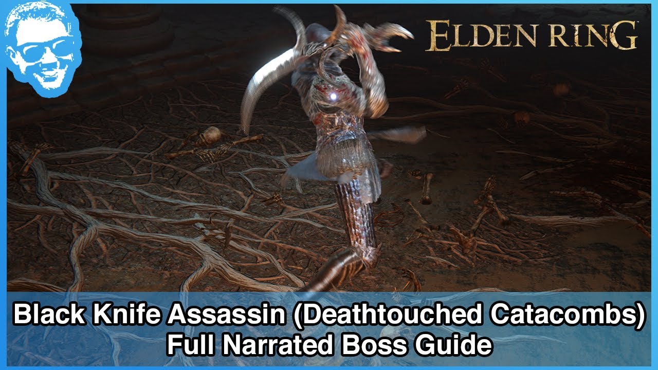 Black Knife Assassin (Deathtouched Narrated Boss Guide Elden Ring [4k HDR] YouTube